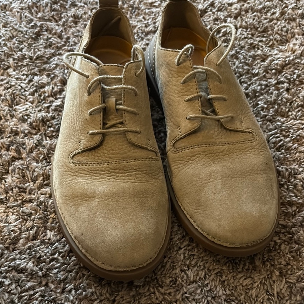 Men's Tan Suede Shoes